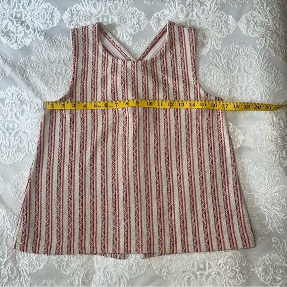 Madewell Bouclé Stripe Cross-Back Tank Top - Picture 9 of 9